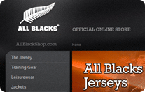 All Blacks Rugby Shop